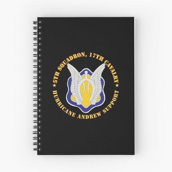 Item preview, Army - 5th Squadron, 17th Cavalry - Hurricane Andrew Support designed and sold by Military Insignia Products.
