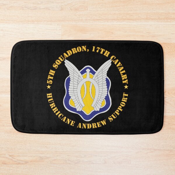 Item preview, Army - 5th Squadron, 17th Cavalry - Hurricane Andrew Support designed and sold by Military Insignia Products.