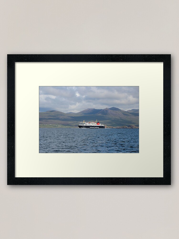 Alternate view of MV Isle of Lewis Framed Art Print