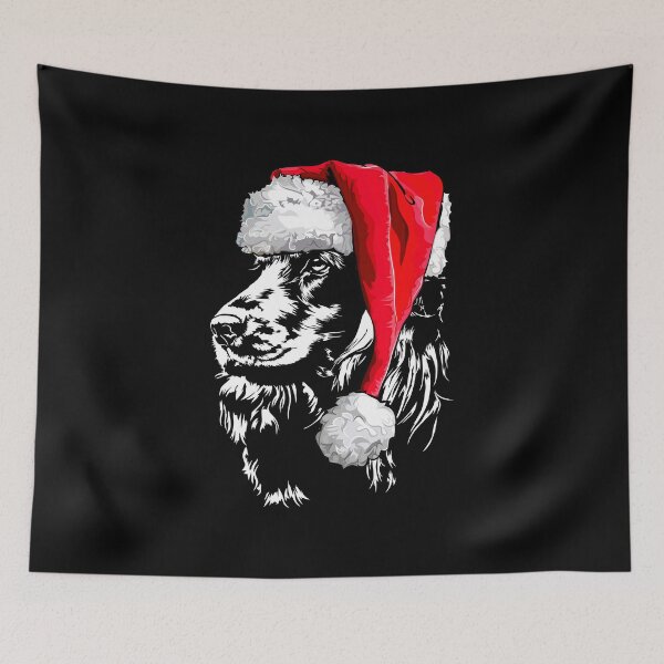 Item preview, Santa Cocker Spaniel Christmas Dog Dogs designed and sold by dogarts.