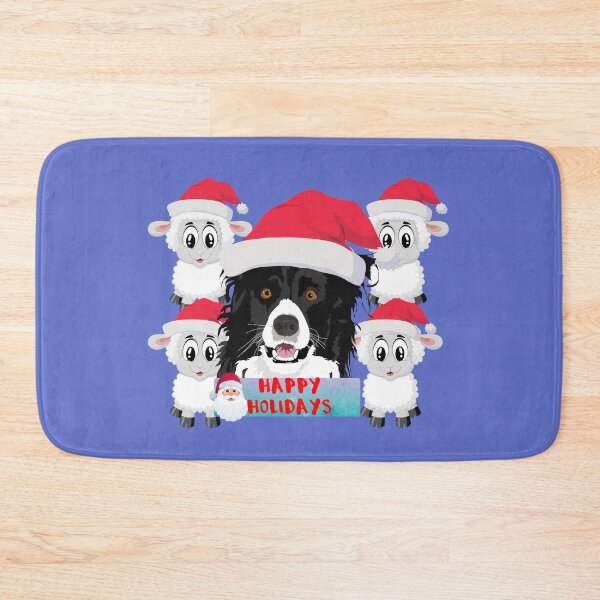Item preview, Happy Holidays Sheep Herding Dog Christmas Gifts designed and sold by Willyboy16.