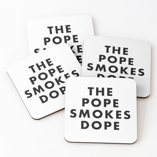 Item preview, the pope smokes dope designed and sold by underground notes.