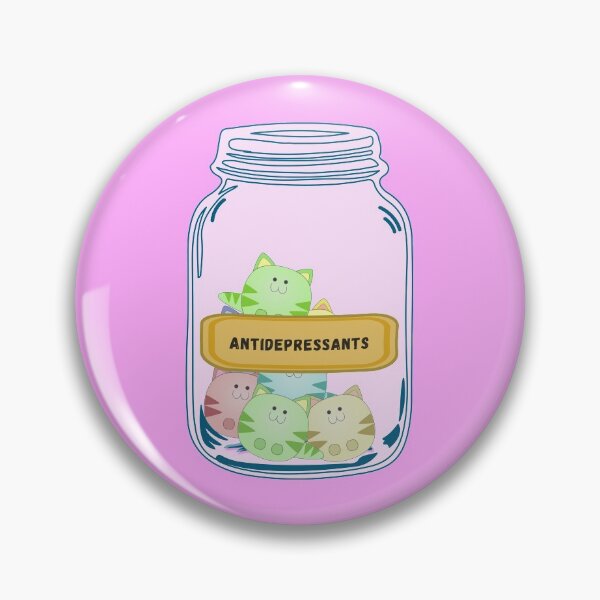 Item preview, Antidepressants cats in a jar designed and sold by yoshra.