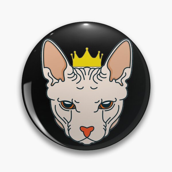 Item preview, Crowned Sphynx Cat designed and sold by Catspeople.