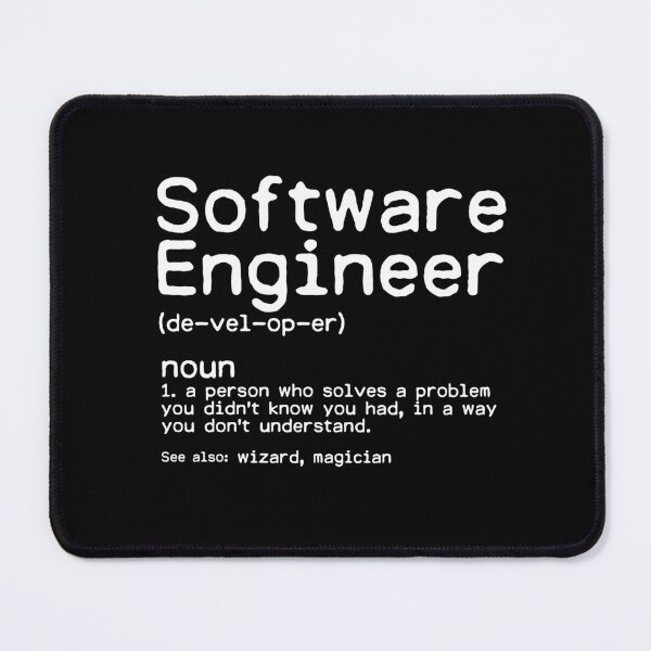 Item preview, Software Engineer Definition designed and sold by TranscendFlow.