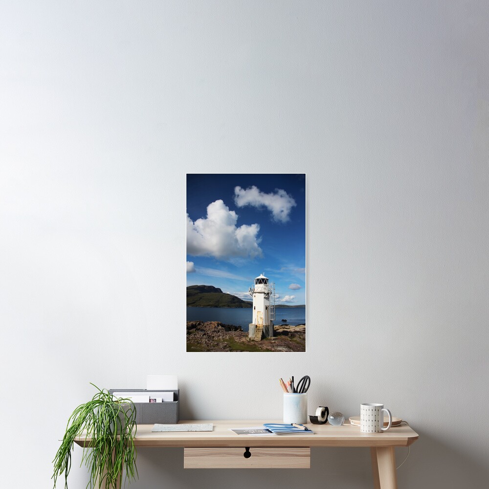 Rhue Lighthouse Poster