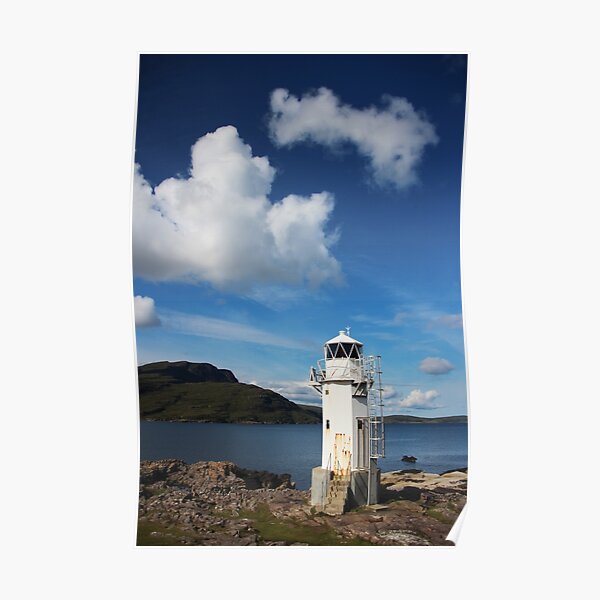 Rhue Lighthouse Poster