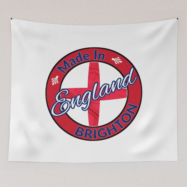 Item preview, Made In Brighton England St George Flag designed and sold by Worldesigns by Artsiren.