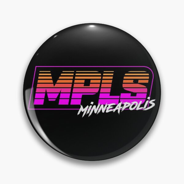 Item preview, MPLS Minneapolis | Retro 80s Box Stripes designed and sold by retroready.