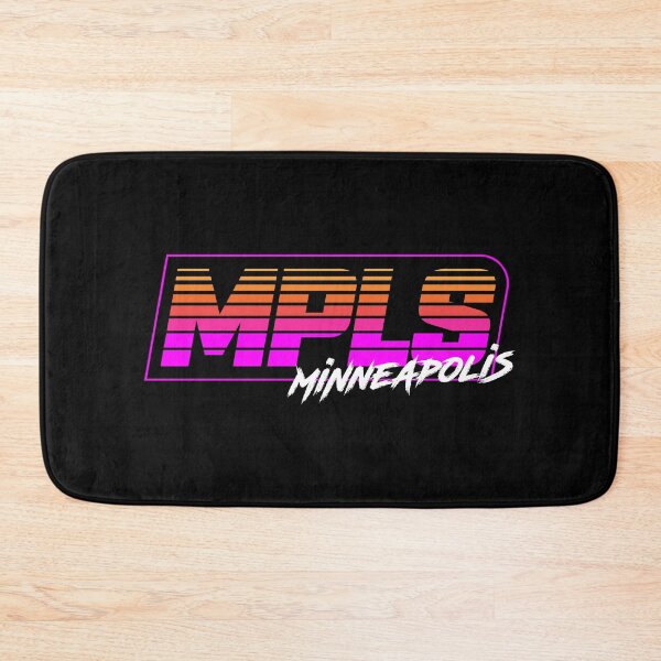 Item preview, MPLS Minneapolis | Retro 80s Box Stripes designed and sold by retroready.