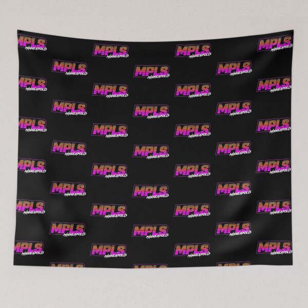Item preview, MPLS Minneapolis | Retro 80s Box Stripes designed and sold by retroready.