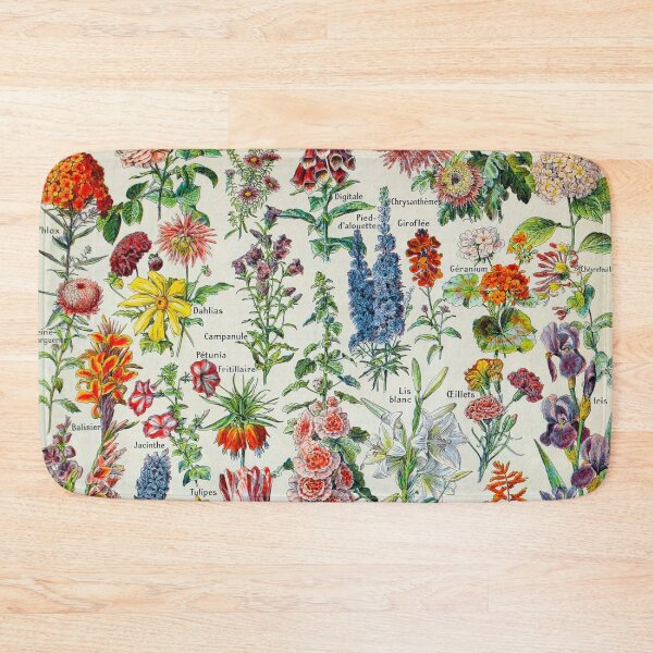 Item preview, ADOLPHE MILLOT HD - Fleurs  designed and sold by Go Logo Designs.