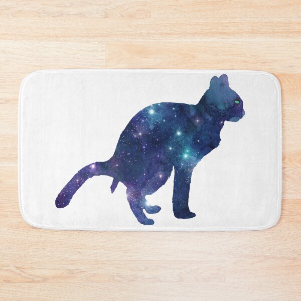 Item preview, Pooping Cat - Night Sky designed and sold by franktact.