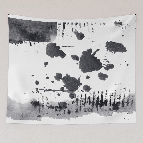 Item preview, ink explorations (172) - abstract black india ink painting designed and sold by expl-rations.