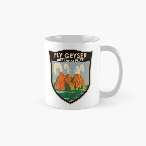 Item preview, Fly Geyser Hualapai Flat Nevada Badge designed and sold by KrisSidDesigns.