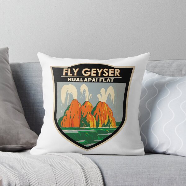 Item preview, Fly Geyser Hualapai Flat Nevada Badge designed and sold by KrisSidDesigns.