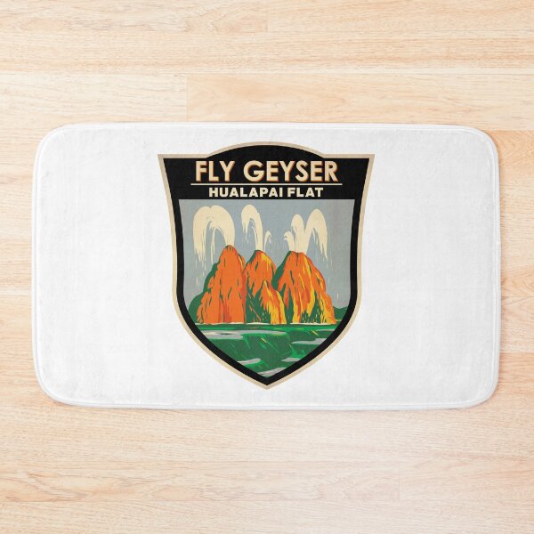 Item preview, Fly Geyser Hualapai Flat Nevada Badge designed and sold by KrisSidDesigns.