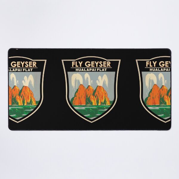 Item preview, Fly Geyser Hualapai Flat Nevada Badge designed and sold by KrisSidDesigns.