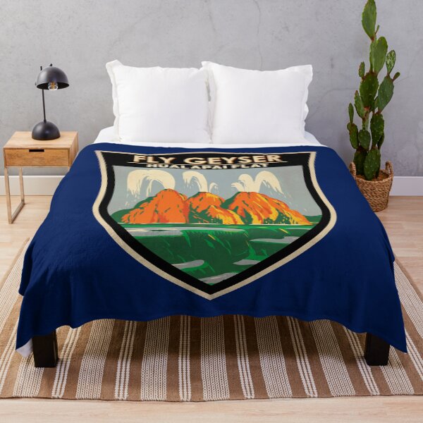 Item preview, Fly Geyser Hualapai Flat Nevada Badge designed and sold by KrisSidDesigns.