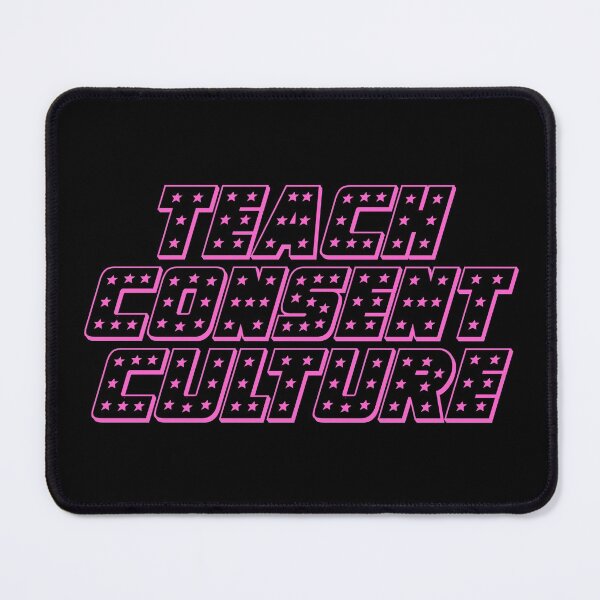 Item preview, Pink Teach Consent Culture Stars designed and sold by jessicaleah15.