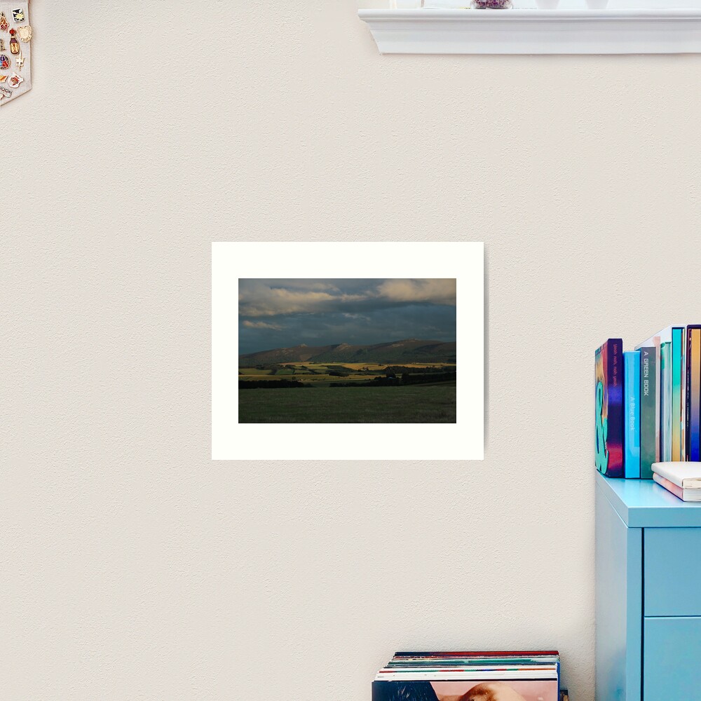 Bennachie view Art Print