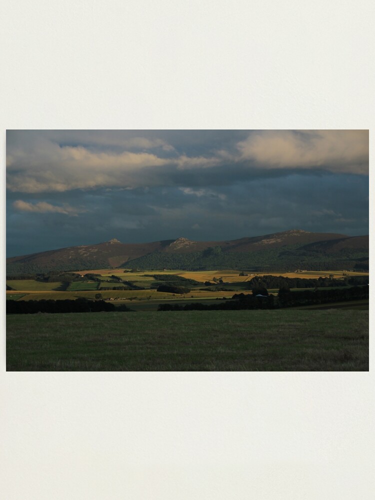 Alternate view of Bennachie view Photographic Print