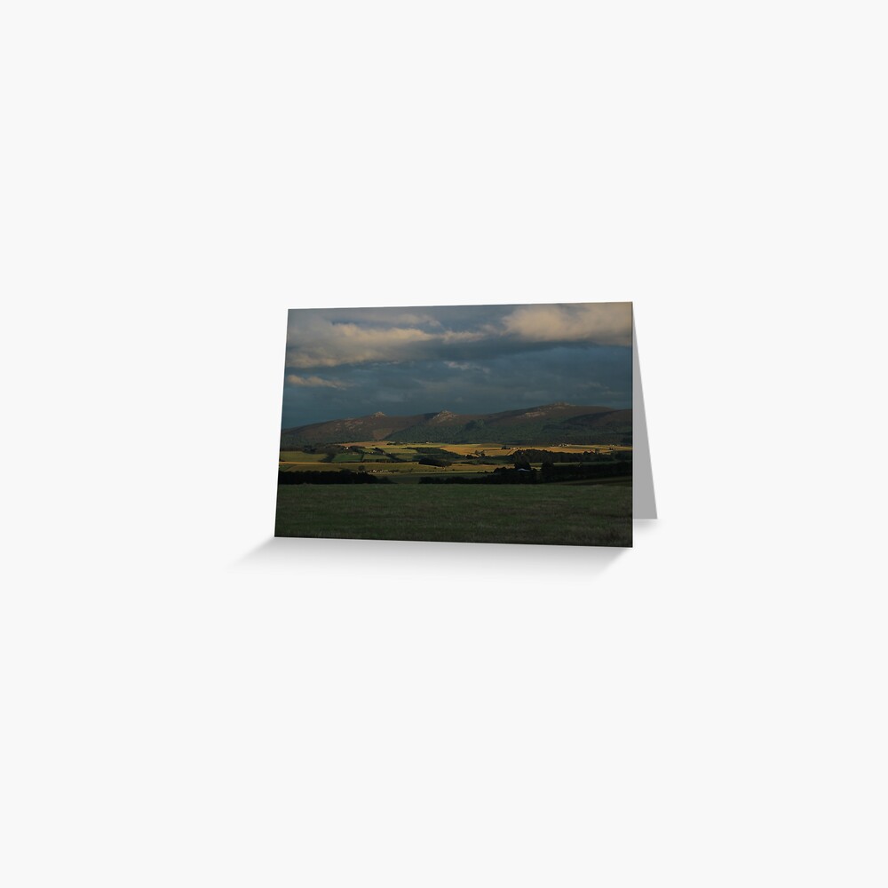 Bennachie view Greeting Card