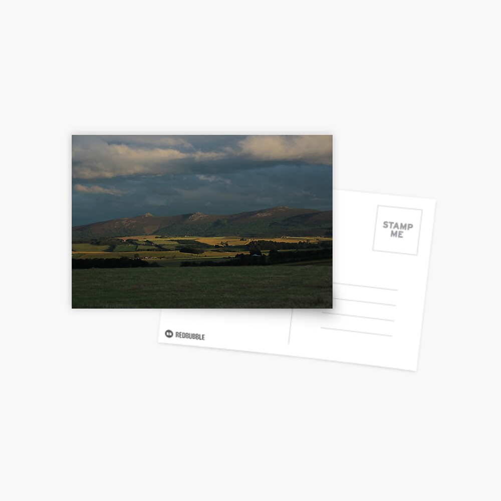 Bennachie view Postcard