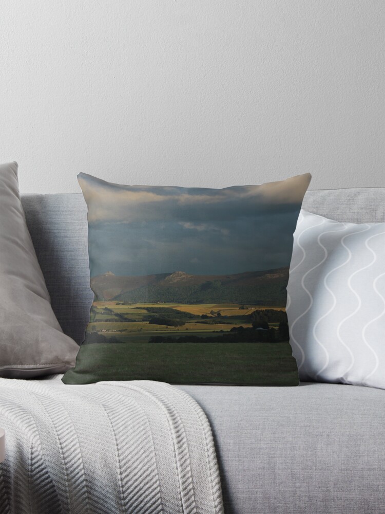 Thumbnail 1 of 4, Pillow, Bennachie view designed and sold by orcadia.