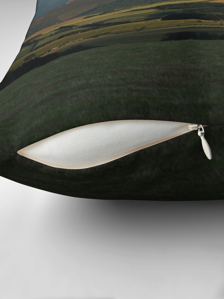 Thumbnail 2 of 4, Pillow, Bennachie view designed and sold by orcadia.