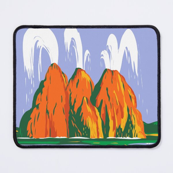 Item preview, Fly Geyser Hualapai Flat Nevada Vintage designed and sold by KrisSidDesigns.