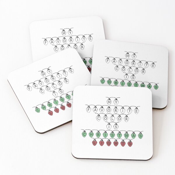 Item preview, My favorite color is Christmas lights designed and sold by artsomenautte.