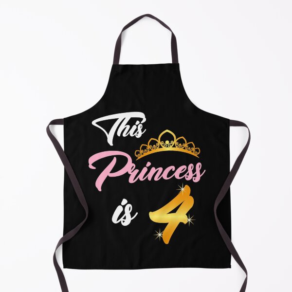 Item preview, This Princess Is 4 designed and sold by ZiesMerch.