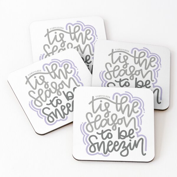 Item preview, Tis The Season To Be Sneezin - Gray / Purple designed and sold by TswizzleEG.