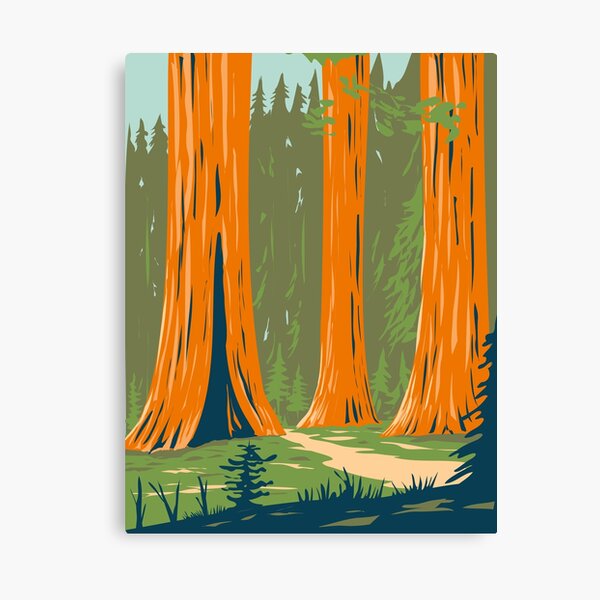 Item preview, Mariposa Grove Of Giant Sequoia designed and sold by Ermland-LabeL.