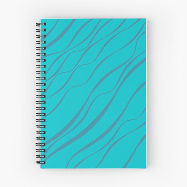 Item preview, Blue Wavy Lines Abstract designed and sold by trendingatees.
