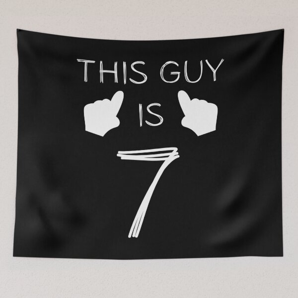 Item preview, This Guy Is 7 designed and sold by ZiesMerch.