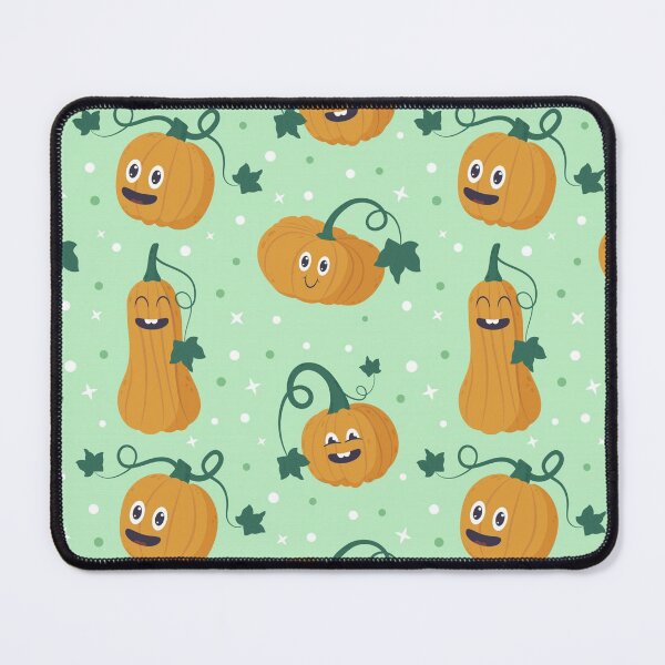 Item preview, Funny Pumpkins Green Pattern - funny pumpkin, funny pattern designed and sold by Delandor.