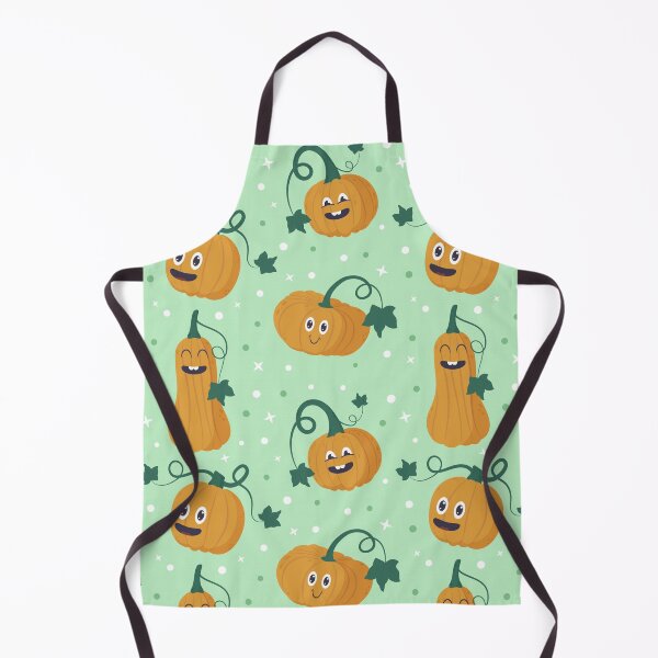 Item preview, Funny Pumpkins Green Pattern - funny pumpkin,  funny pattern designed and sold by Delandor.