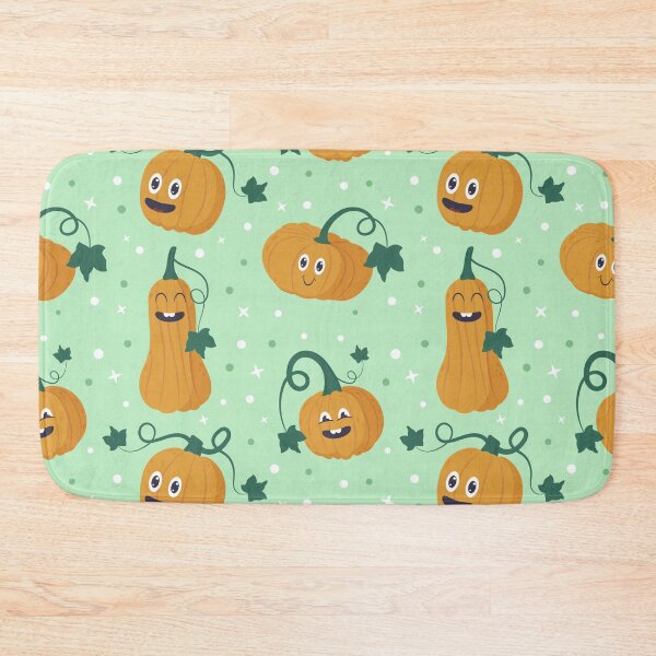 Item preview, Funny Pumpkins Green Pattern - funny pumpkin,  funny pattern designed and sold by Delandor.