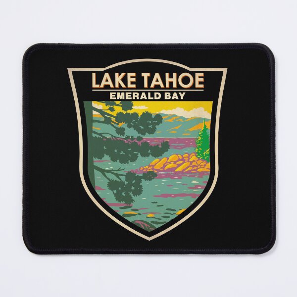 Item preview, Lake Tahoe Emerald Bay California Badge designed and sold by KrisSidDesigns.