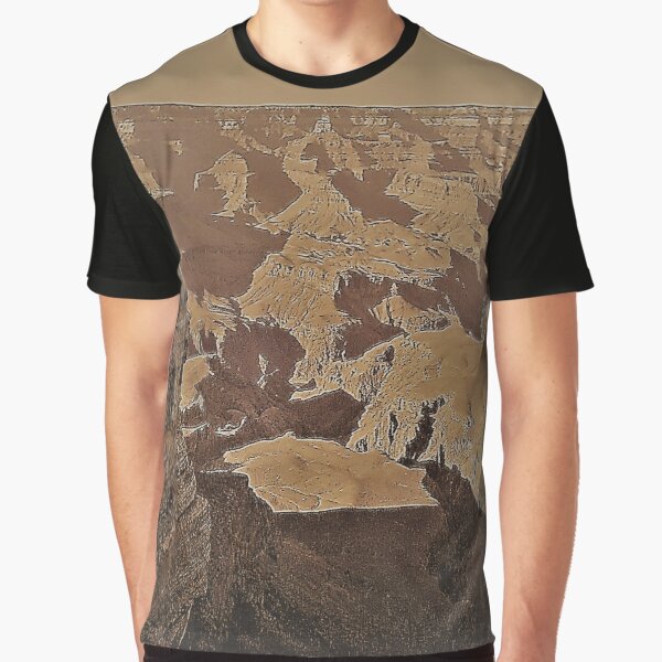 alien planet landscape Graphic T-Shirt