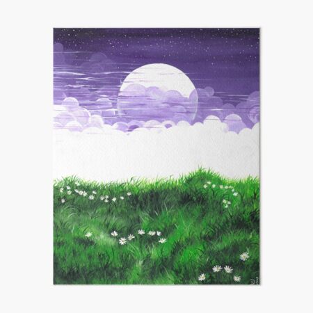 Purple Sky 2022 Art Board Print