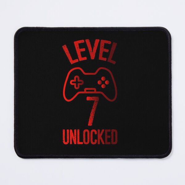 Item preview, Level 7 Unlocked designed and sold by ZiesMerch.