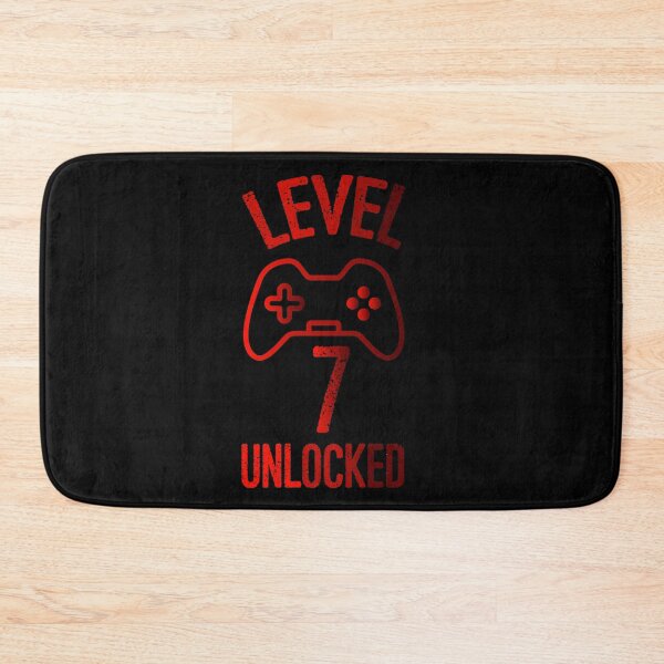 Item preview, Level 7 Unlocked designed and sold by ZiesMerch.