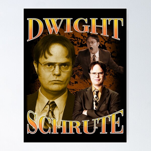Item preview, Dwight Schrute 90's Vintage designed and sold by HMTWN.