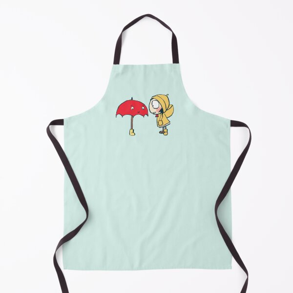 Item preview, I draw sarah sharing her boot with red umbrella that fears rain/ sarah and duck  designed and sold by RansRoom.