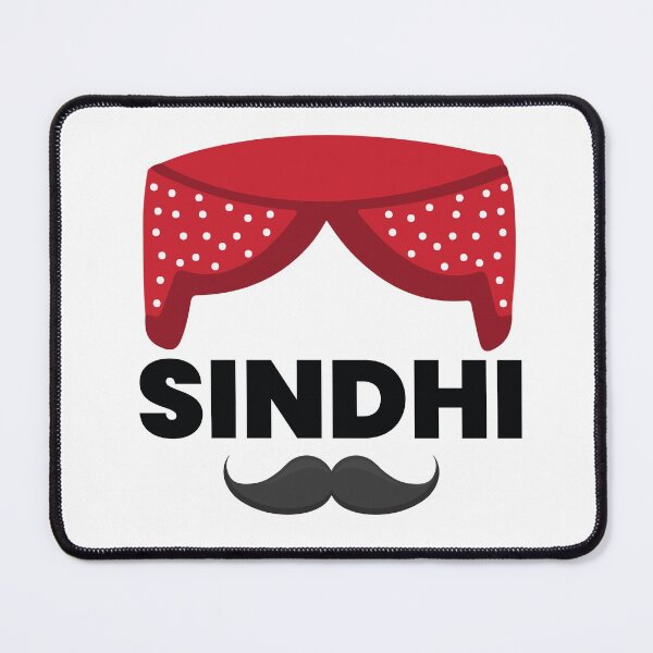 Item preview, I AM SINDHI | Provincial Tribe Art | Offset Grid designed and sold by WIO Whatever Is ON.