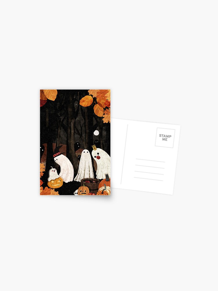 Thumbnail 1 of 2, Postcard, Halloween Party designed and sold by katherineblower.