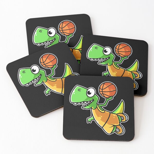 Item preview, Tyrannosaurus Rex Basketball Team Sports B-ball Dinosaur design designed and sold by theodoros20.